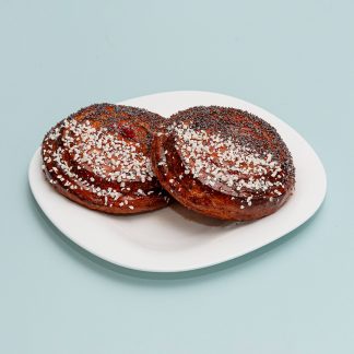 Малиновое Марчелло (белый шоколад, малина, мак)