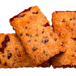 Брускетта с начинкой(брусника)