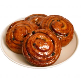 Вензель сахарный (яблоко, изюм, корица)